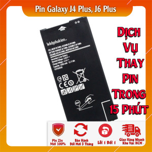Pin Webphukien cho Samsung Galaxy J4 Plus, J6 Plus 2018 Việt Nam EB-BG610ABE - 3300mAh 